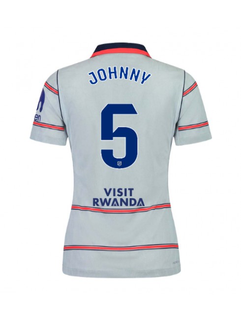Zenske Futbalové oblečenie Atletico Madrid Johnny Cardoso #5 2026-27 Krátky Rukáv - Tretina Zenske Futbalové oblečenie Atletico Madrid Johnny Cardoso #5 2026-27 Krátky Rukáv - Tretina